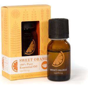 Scentsationals 100% Pure Sweet Orange Aromatherapy Essential Oil, 15ml