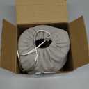 Travel Pillows for Airplanes, 360 Support Headrest Pillow with Eye Mask for Sleeping, Travel Airplane Pillow for Long Flights Car Road Trip, Travel Accessories Stop Bobblehead, Black