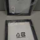 Amazon Basics Rectangular Photo Picture Frame, 8 x 10 in, Pack of 2, 11.22 x 9.21 inches, Black