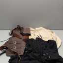 DIYLN 4 Pcs Renaissance Costume Men Medieval Shirt Ankle Banded Pants Halloween Costumes Pirate Cosplay Outfit with Viking Accessories Pouch Belt Arm Guards DY036, L