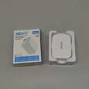 3 in 1 Retractable Wall Charger with Cable, 40W Fast Retractable Phone Charger Wall Plug with Dual USB Port,Portable USB Chargers Block for iPhone 14/13/12/11, iPad (Light,enning+ cables-White)