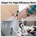 Magnetic Positioning Quilting Light, Sewing Light Seam Guide for Straight Stitching, Adjustable Quilting Light for Sewing Machine, Hands-Free Precision Quilting Aid Tool (Cross Lights)