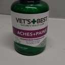 Vets Best Dog Pain Relief Supplement  Natural Aspirin Alternative for Hip and Joint Pain, Arthritis, and Aches  Vet Formulated Mobility Support Tablets for Dogs  150 Count