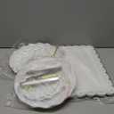 7pcs Dessert Table Display Set, 2pcs Tiered Cupcake Stand Holder Tower, 1pc Acrylic Dessert Display Riser, 3pcs Serving Trays, 1pc Tong Combo For Wedding Party Birthday Bride Baby Shower