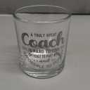 Futtumy Great Coach Whiskey Glass, Coach Gifts for Men, Basketball Coach Gifts, Baseball Soccer Softball Volleyball Gift for Graduation Competition Christmas Birthday