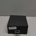 Twelve South HiRise 3 Deluxe, Compact Luxury Wireless Magsafe Charging Stand for iPhone, AirPods and Apple Watch - Includes US Power Supply with 5 Foot Cord, Plus International Plug Adapters, Black