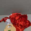 Girls Costume for Girls Deluxe Costume Halloween Dress with Cloak,Apron, Bag (10-12/150, Red)