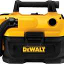 DEWALT 20V MAX Cordless Shop Vac, Wet Dry Vacuum Cleaner, Portable 2 Gallon Wet Dry Vac, Strong Suction Shop Vacuum with Hepa Filter, Tool Only (DCV580H)