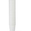 Amazon Basics Disposable Paper Cups for Hot and Cold Beverages, 8 oz, White, 1000 Count