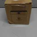 Coffee Bean Storage Container with One-way Valve Airtight Lid Date Tracker for Coffee and More Food Fresh and Storage, Clear Borosilicate Glass Coffee Canister(0.5 Qt - 6 OZ)