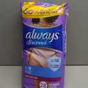 Always Discreet, Incontinence & Postpartum Underwear for Women, Maximum, Large, 28 Count