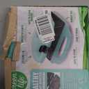 GreenLife Pro Electric Panini Press Grill and Sandwich Maker, Healthy Ceramic Nonstick Plates,Easy Indicator Light, PFASFree, Turquoise broken plastic pcs