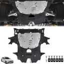 Lower Engine Splash Shield Guard Including Screws and Bolts Compatible with Honda Civic 2016-2021 Replaces 74110-TBA-A00 74110TBAA00