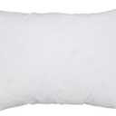 SARO LIFESTYLE Down Feather Pillow Insert, White, 18"x25"