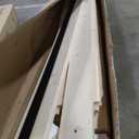 FREDBECK 60in x 84in Wood Barn Door with 10FT Barn Door Hardware Kit Included K Shape Solid Spruce Panel Need to Assembly