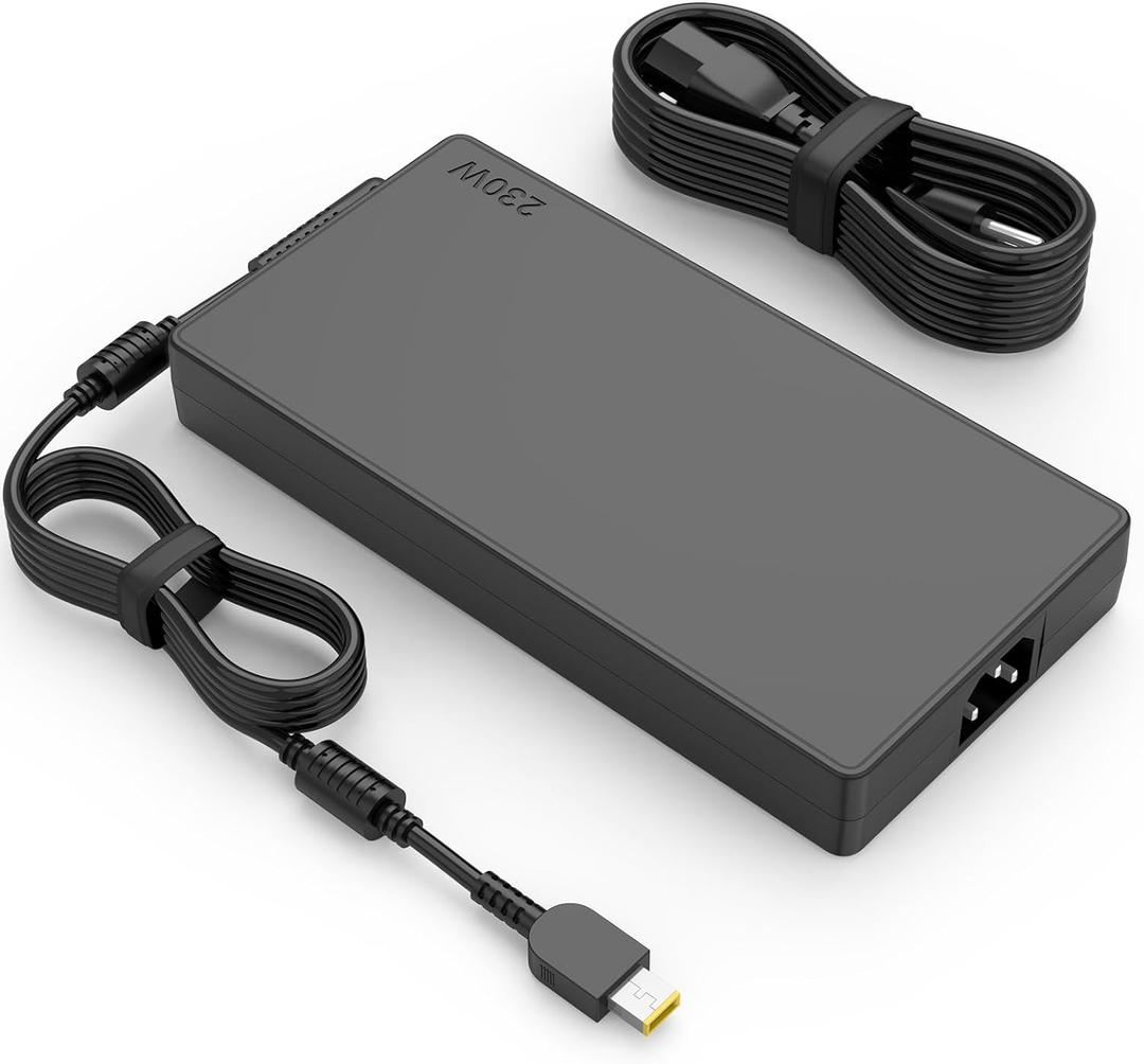 230W AC Adapter Charger Compatible with Lenovo Legion 5 Charger,for Legion 7 5P C7 S7 Y540 Y545 Y740 Y730 Y900 Y910 Y920 Y7000 Thinkpad P1 P73 P53 P72 P52 P71 P51 P70 Laptop Power Adapter