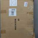 Urban Deco Cylinder Stands for Party, Set of 3 Gold Metal Hexagon Cake Pedestal Stand with Marbled Countertop, Flower Plant Pedestal Stands for Display Parties Wedding Birthday Decor, 3PCS, Gold