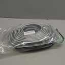 Kerf Weather Stripping Door Seal Strip 26 Ft Q Foam Door Weatherstrip Seal with Slot Card Slot Installation, Easy Cut to Size (Brown), Size: 26 Ft