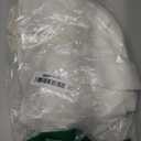 SOLY HUX Women's Long Sleeve V Neck Wrap Belted Sweater Elegant Office Knitted Crop Tops Fall Outfits (Medium, Plain White)