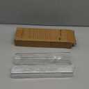 upsimples 6 Pack Clear Acrylic Shelves, 1.7" x12" Nursery Bookshelves, Small Floating Bookshelf for Kids Baby, Vinyl Wall Mount, Record Holder, Magazine Rack, Comic Display, Picture Ledge Shelf Dcor