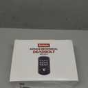 Bravex Keyless Deadbolt Keypad Entry Door Lock Zinc Alloy Sabbath Lock 100% Mechanical Shabbos Lock- No Risk of Low Power, Black