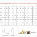 Open Toe Heeled Mules for Women Chunky Heel Sandals for Women 2025 (8, Gold)