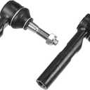 X AUTOHAUX 2pcs Front Outer Tie Rod End Links ES800408 Suspension Steering Tie Rod End 5183761AA 5183761AB for Dodge Caliber 2007-2012 for Dodge Journey 2009-2018