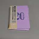 2026 Planner, Weekly and Monthly Calender Planner, Jan 2026 to Dec 2026, Hardcover 2026 Calendar Book with Tabs & Inner Pocket, Office Home School Supplies for Women & Men - A5 (6.3" x 8.5"), Purple