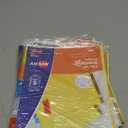 Avery Binder Dividers - 5-Tab Insertable Multicolor Big Tabs for Binders, 1 Set of Dividers (11109)