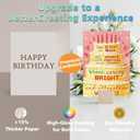 4 x Niece Birthday Card – Sweet and Loving Birthday Card from Aunt or Uncle