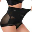 Dulchany Tummy Control Shapewear Panties for Women Body Shaper Seamless Underwear Panty Girdle, 2XL