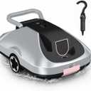 200mins Runtime Automatic Pool Vacuum Robot for Leaves & Dirt