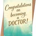 4 x Doctor Graduation Card, 8×5.3 inches