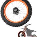 14'' E-Bike Front Wheel Outer Tire for Tuttio Soleil01 Electric-Dirt-Bike, Front Wheel