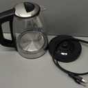 Electric Kettle, Aiheal Glass Kettle Temperature Control With 5 Colors LED Lights Variable, Keep Warm, Fast Boiling Electric Kettle, Stainless Steel Inner Lid & Bottom, 1.7L