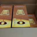 Liliful 6 Pcs LED Portable Cordless Table Lamp Touch Battery Operated Rechargeable Gold Desk Lamp 3 Color Dimmable for Bedroom Living Room Dining (Gold, Classic Style)