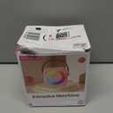 Mini Karaoke Machine, Portable Bluetooth Karaoke Speaker with 2 Wireless Microphones and Party Lights for Kids and Adults, Birthday Gifts for Girls Boys Family Home Party (Black 2 Mics)