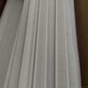 Art3d WPC Wainscoting Panels, 16-Pack 48 x 6 Inch 3D Wall Accents for Interior Wall Decor, Living Room, Bedroom, White