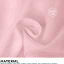 Surmente Pink Tablecloth 90 x 132-inch Rectangular Polyester Table Cloth for Weddings, Banquets, or Restaurants