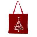 KAOWT Christmas Tote Bag, Red Christmas Tree Canvas Tote Bags for Women, Merry Christmas Tote Bag Gifts for Women, Reusable Grocery Bags Shopping Bags