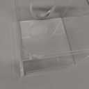 2Pcs Square Clear Acrylic Tissue Box Cover and Napkin Dispenser Holder Paper Tissue Dispenser for Bathroom Restaurants Hotel