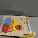 Yetonamr Wooden Toddler Puzzles Gifts Toys for 1 2 3 Years Old Boys Girls, 6 Vehicle Shape Montessori Toys Educational Blocks Easter Basket Stuffers Kids Gift Baby Learning Toy Age 1-3, 2-4