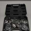 ELEAD 10-Piece Oil Filter Socket Wrench Set, 3/8" Drive Metric Cap Oil Filter Removal Tool, Low Profile Filters Socket Set with Ratchet Wrench Handle, Oil-change Kit Compatible with Toyota BMW Honda