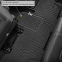 for Chrysler Pacifica 2017-2025 2026 7/8 Passenger (No Hybrid) Floor Mats Cargo Liner Carpet All Weather TPE Mat for Voyager 2020-2026, for Pacifica/Voyager 2018 2019 2021 2022 2023 2024 Accessories