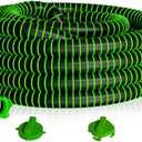 40FT Extra-Long RV Sewer Hose, Heavy-Duty TPE Camper Waste Drain Hose All-Terrain Flexible, Freeze-Resistant, Commercial Grade for Large RVs, Campers & Motorhomes (40-FT)