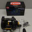 PENN Squall II Lever Drag 2 Speed Conventional Fishing Reel (SQL50VSW)