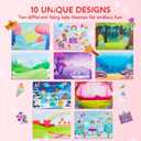 Klever Kits Foil Art Kit for Kids - Arts & Crafts Supplies, Mess Free Coloring, Foil Foam Stickers, Creative Travel Toys, Birthday Gifts for Boys & Girls Ages 4 and Up