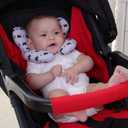 Baby Travel Pillow - Infant Head and Neck Support Pillow Baby Neck Pillow for Car Seat,Pushchair(Grey)