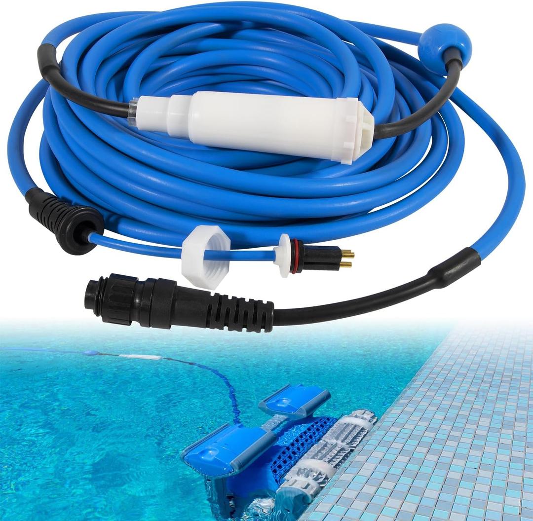 9995873 Blue Cable Assy w/Swivel Replacement Parts Fit for Dolphin Supreme M4 M5, C3, Supreme M400 M500, Oasis Z5i, Triton Plus (Old), Wave 65 Robotic Pool Cleaners