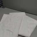 CozyLux Queen Comforter Set White Seersucker 7 Pieces Bed in a Bag Queen Comforter Set with Sheets, Luxury Soft Bedding Set with Down Alternative Comforter, Sheets, Pillowcases & Shams for All Seasons